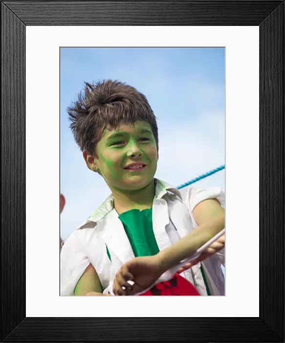 Framed Print : Swanage, Dorset UK 26 July 2015