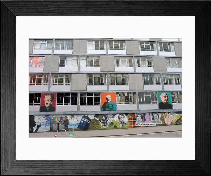 Framed Print : Graham Hills Building at the University of Strathclyde in Glasgow Framed Print : Graham Hills Building at the University of Strathclyde in Glasgow