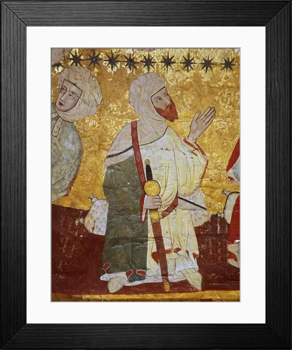 Framed Print : Banquet of the ten first kings of the Nasrid dynasty Framed Print : Banquet of the ten first kings of the Nasrid dynasty