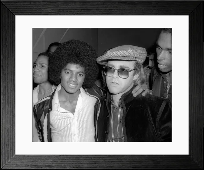 Framed Print : Michael Jackson and Elton John at Studio 54 1978 Photo By Adam Scull / PHOTOlink / MediaPunch / MediaPunch Framed Print : Michael Jackson and Elton John at Studio 54 1978 Photo By Adam Scull / PHOTOlink / MediaPunch / MediaPunch