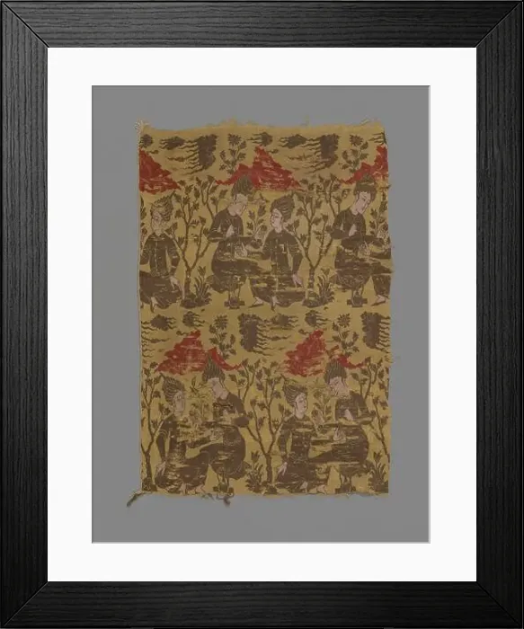 Framed Print : Length of compound twill, 16th century Framed Print : Length of compound twill, 16th century