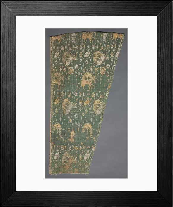 Framed Print : Lampas with scenes of wild animals Framed Print : Lampas with scenes of wild animals