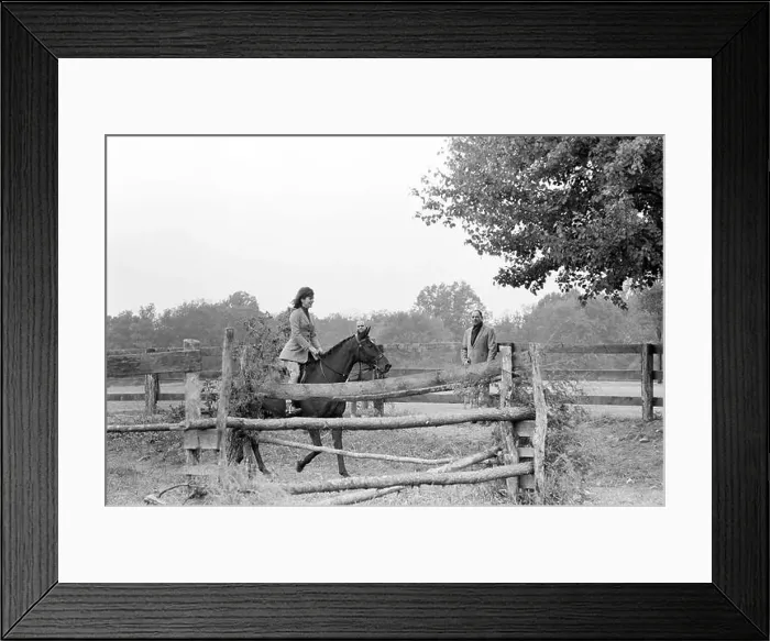 Framed Print : First Lady Jacqueline Kennedy (JBK) rides with Muhammad Ayub Khan Framed Print : First Lady Jacqueline Kennedy (JBK) rides with Muhammad Ayub Khan