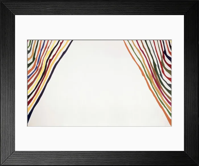 Framed Print : Nu by Morris Louis, 1912-1962 Framed Print : Nu by Morris Louis, 1912-1962