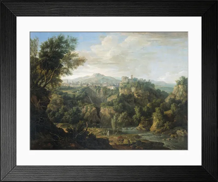 Framed Print : Gezicht op Tivoli is a painting housed at the Rijksmuseum in Amsterdam Framed Print : Gezicht op Tivoli is a painting housed at the Rijksmuseum in Amsterdam