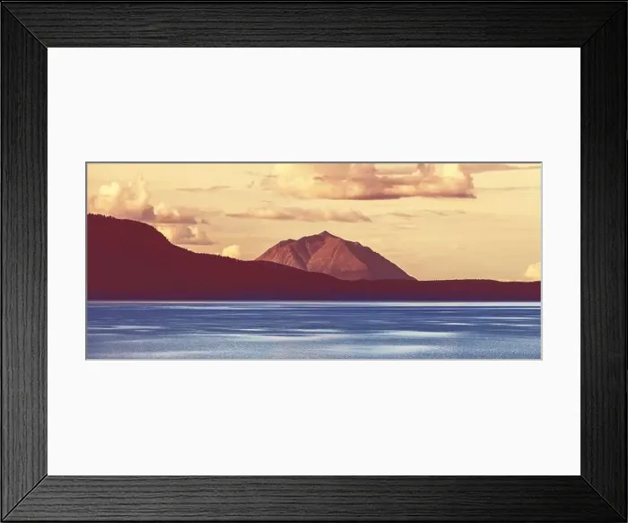 Framed Print : Unusual summer Landscapes of Alaska, United States Framed Print : Unusual summer Landscapes of Alaska, United States