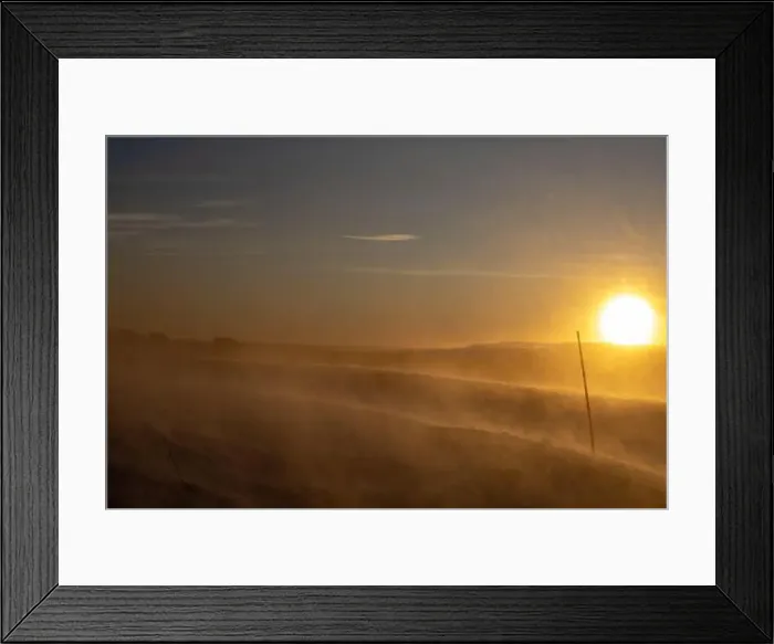 Framed Print : Panoramic mountain view in Kiruna, Swedish Lapland. Tundra landscape with dramatic January sky Framed Print : Panoramic mountain view in Kiruna, Swedish Lapland. Tundra landscape with dramatic January sky