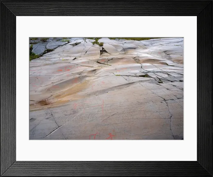 Framed Print : The Rock Art of Alta in Norway Framed Print : The Rock Art of Alta in Norway