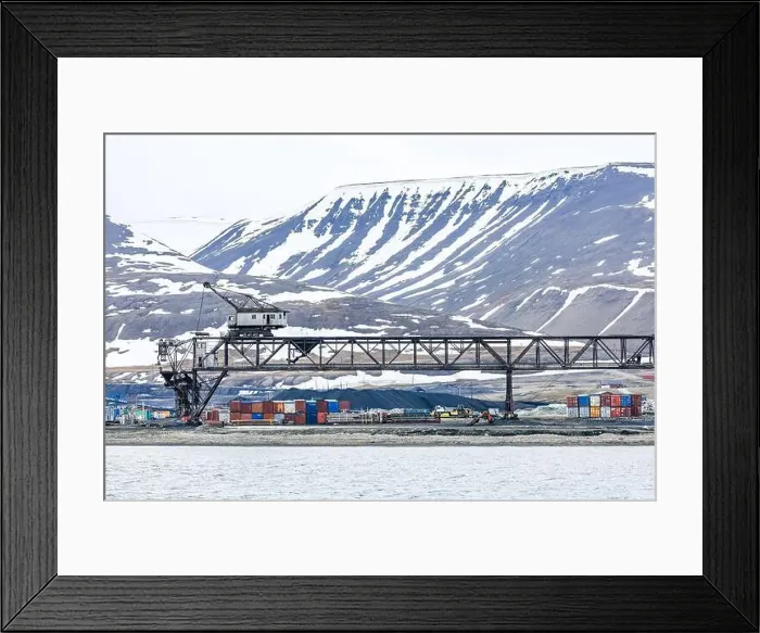 Framed Print : Longyearbyen, Svalbard, Norway Framed Print : Longyearbyen, Svalbard, Norway