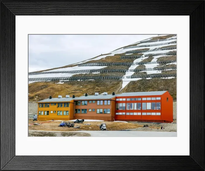 Framed Print : Longyearbyen, Svalbard, Norway Framed Print : Longyearbyen, Svalbard, Norway