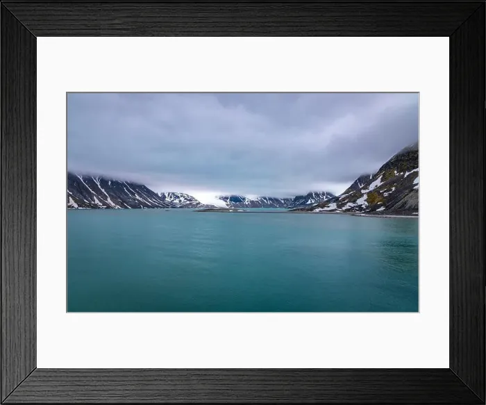 Framed Print : cruising in the Arctic in the Magdalensfjorden on Svalbard, Norway Framed Print : cruising in the Arctic in the Magdalensfjorden on Svalbard, Norway