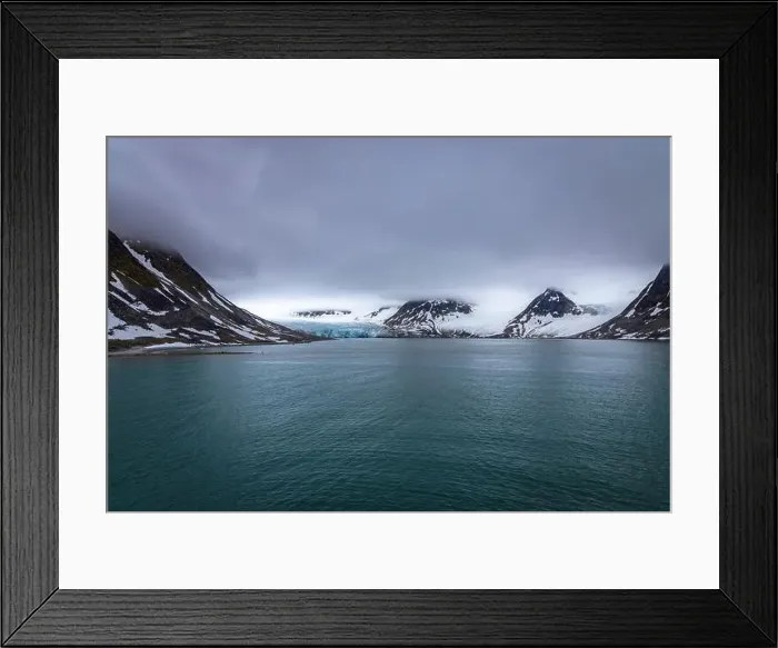 Framed Print : cruising in the Arctic in the Magdalensfjorden on Svalbard, Norway Framed Print : cruising in the Arctic in the Magdalensfjorden on Svalbard, Norway