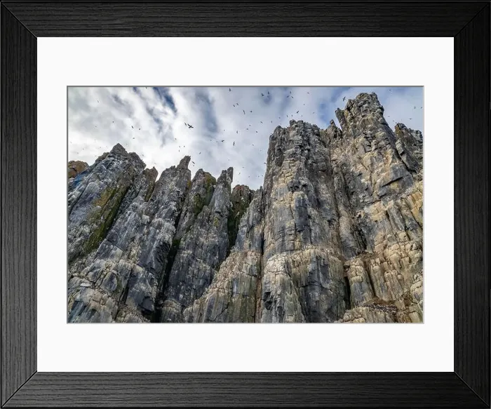 Framed Print : rocks waterfall small icebergs at the Alkefjellet between Spitsbergen and Nordaustlandet on Svalbard, Norway Framed Print : rocks waterfall small icebergs at the Alkefjellet between Spitsbergen and Nordaustlandet on Svalbard, Norway