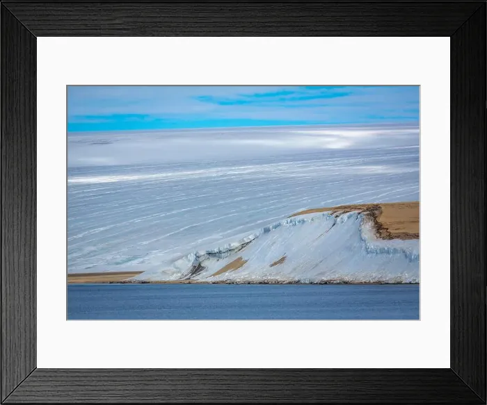 Framed Print : cruising through the wonderful Arctic along glacier between Nordaustlandet and Spitsbergen Framed Print : cruising through the wonderful Arctic along glacier between Nordaustlandet and Spitsbergen