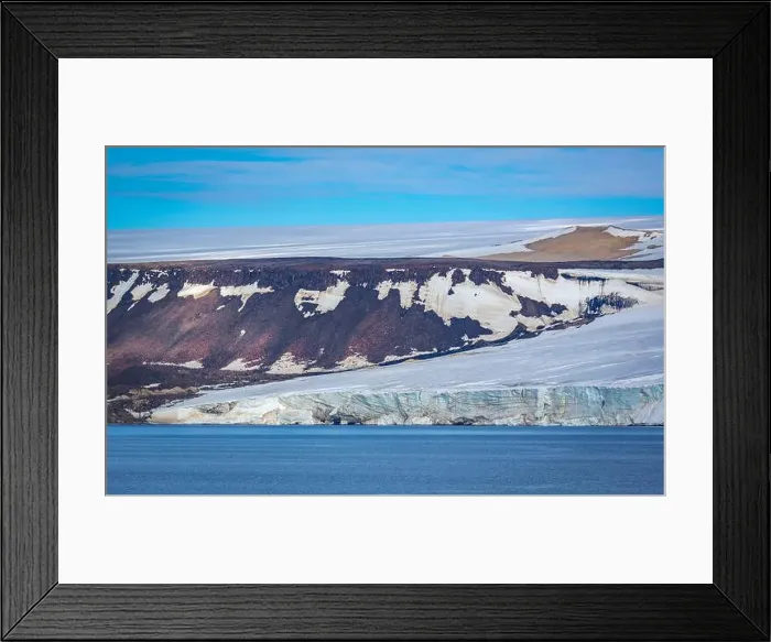 Framed Print : cruising through the wonderful Arctic along glacier between Nordaustlandet and Spitsbergen Framed Print : cruising through the wonderful Arctic along glacier between Nordaustlandet and Spitsbergen