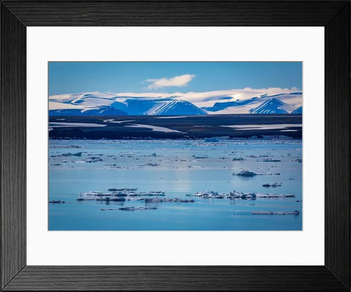 Framed Print : cruising through the wonderful Arctic along glacier between Nordaustlandet and Spitsbergen Framed Print : cruising through the wonderful Arctic along glacier between Nordaustlandet and Spitsbergen
