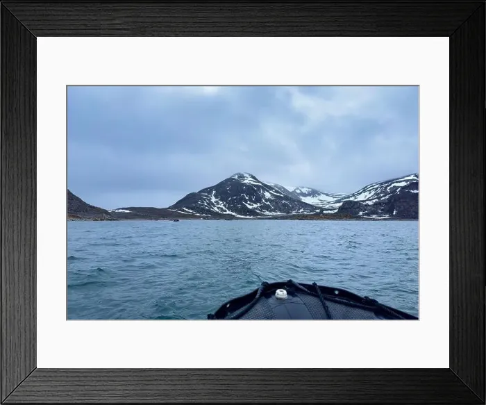 Framed Print : cruising at Smeerenburg on Spitsbergen, Norway Framed Print : cruising at Smeerenburg on Spitsbergen, Norway