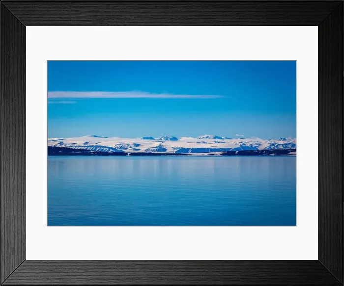 Framed Print : cruising through the wonderful Arctic along glacier between Nordaustlandet and Spitsbergen Framed Print : cruising through the wonderful Arctic along glacier between Nordaustlandet and Spitsbergen