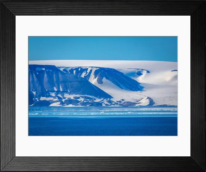 Framed Print : cruising through the wonderful Arctic along glacier between Nordaustlandet and Spitsbergen Framed Print : cruising through the wonderful Arctic along glacier between Nordaustlandet and Spitsbergen