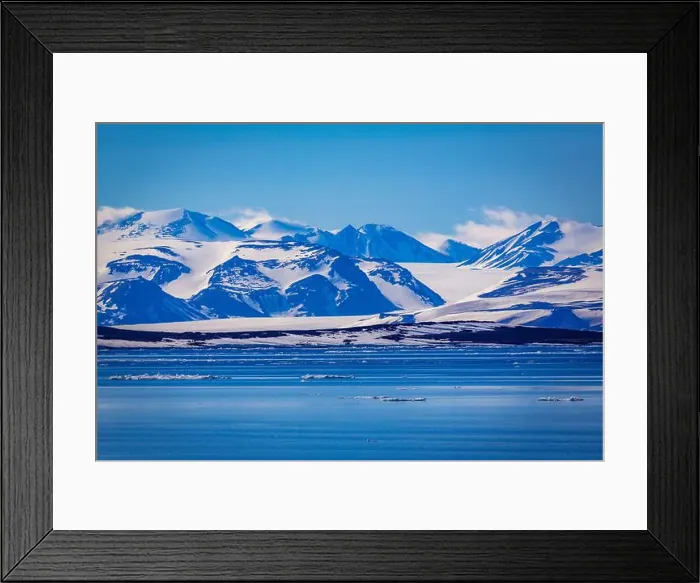 Framed Print : cruising through the wonderful Arctic along glacier between Nordaustlandet and Spitsbergen Framed Print : cruising through the wonderful Arctic along glacier between Nordaustlandet and Spitsbergen