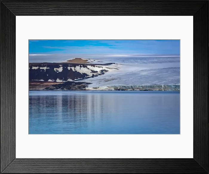 Framed Print : cruising through the wonderful Arctic along glacier between Nordaustlandet and Spitsbergen Framed Print : cruising through the wonderful Arctic along glacier between Nordaustlandet and Spitsbergen