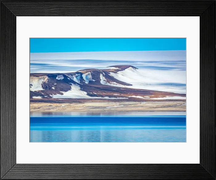 Framed Print : cruising through the wonderful Arctic along glacier between Nordaustlandet and Spitsbergen Framed Print : cruising through the wonderful Arctic along glacier between Nordaustlandet and Spitsbergen
