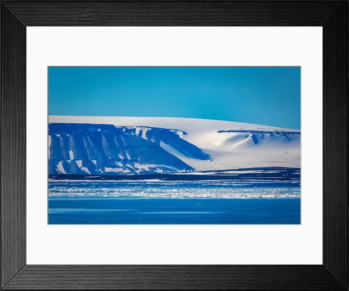 Framed Print : cruising through the wonderful Arctic along glacier between Nordaustlandet and Spitsbergen Framed Print : cruising through the wonderful Arctic along glacier between Nordaustlandet and Spitsbergen
