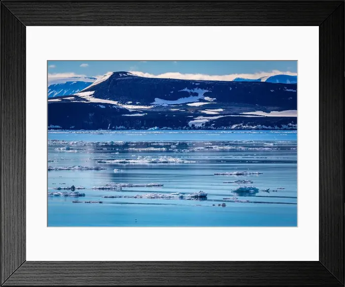 Framed Print : cruising through the wonderful Arctic along glacier between Nordaustlandet and Spitsbergen Framed Print : cruising through the wonderful Arctic along glacier between Nordaustlandet and Spitsbergen