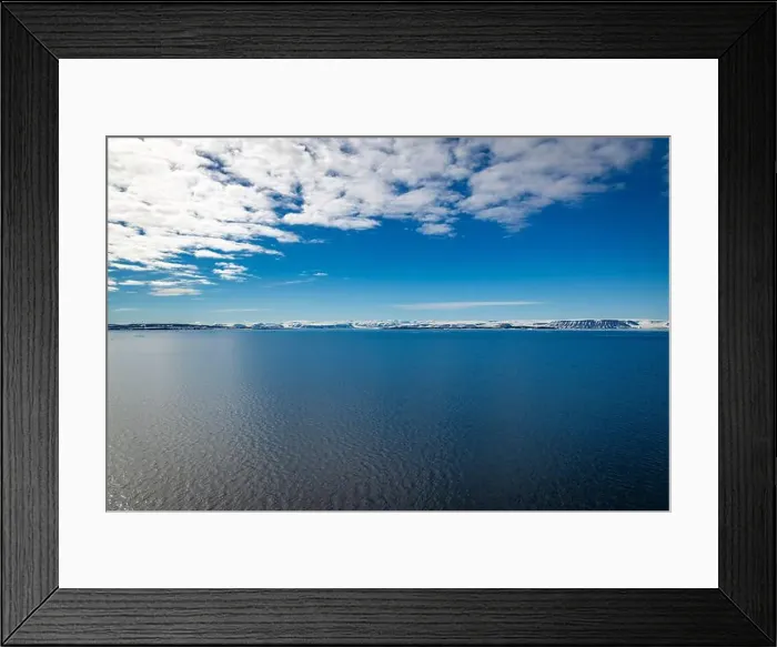 Framed Print : cruising through the wonderful Arctic along glacier between Nordaustlandet and Spitsbergen