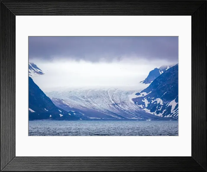 Framed Print : cruising in the Arctic in the Isfjorden on Svalbard, Norway Framed Print : cruising in the Arctic in the Isfjorden on Svalbard, Norway