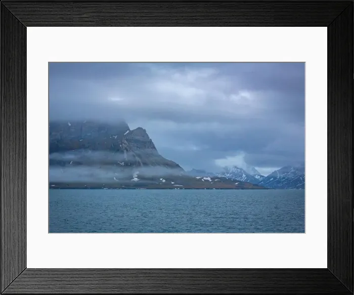 Framed Print : cruising in the Arctic in the Isfjorden on Svalbard, Norway Framed Print : cruising in the Arctic in the Isfjorden on Svalbard, Norway