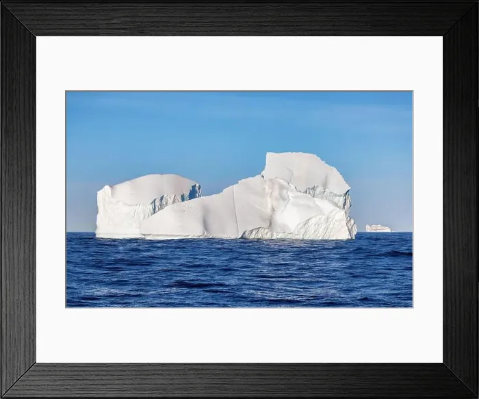 Framed Print : Huge sculptural iceberg in Liverpool Land Framed Print : Huge sculptural iceberg in Liverpool Land