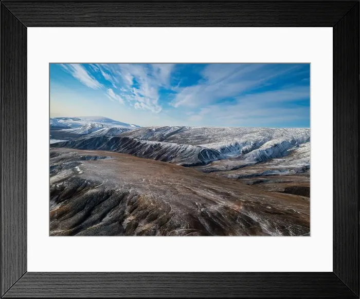 Framed Print : Aerial of Axel Heiberg island, Nunavut, Canadian Arctic, Canada, North America Framed Print : Aerial of Axel Heiberg island, Nunavut, Canadian Arctic, Canada, North America