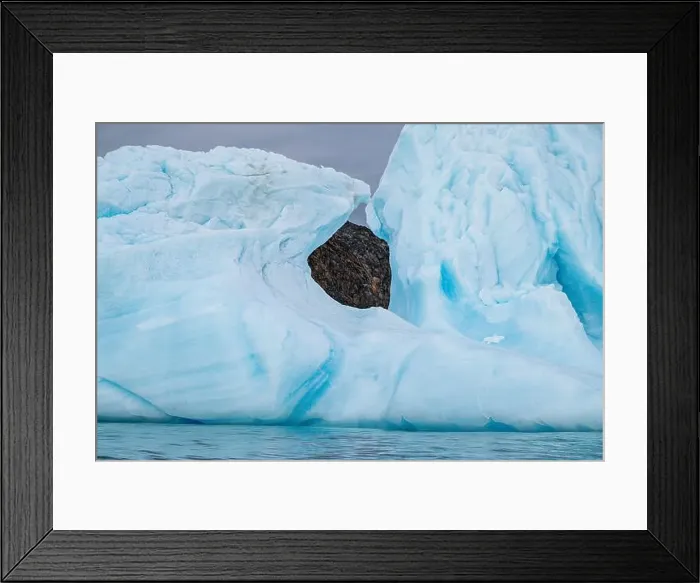 Framed Print : Hole in an iceberg, Belcher island, Devon island, Nunavut, Canadian Arctic, Canada, North America Framed Print : Hole in an iceberg, Belcher island, Devon island, Nunavut, Canadian Arctic, Canada, North America