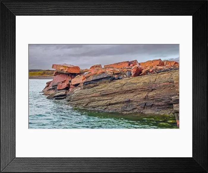 Framed Print : Very old rock formations, Dunes harbour, Devon island, Nunavut, Canadian Arctic, Canada, North America Framed Print : Very old rock formations, Dunes harbour, Devon island, Nunavut, Canadian Arctic, Canada, North America