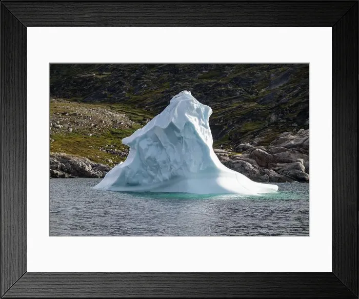 Framed Print : Floating iceberg near the Eqi glacier, Ilulissat, Western Greenland, Denmark, Polar Regions Framed Print : Floating iceberg near the Eqi glacier, Ilulissat, Western Greenland, Denmark, Polar Regions
