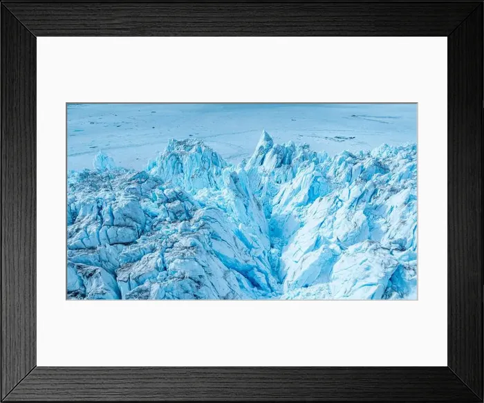 Framed Print : Aerial of the Eqi glacier, Western Greenland, Denmark, Polar Regions Framed Print : Aerial of the Eqi glacier, Western Greenland, Denmark, Polar Regions