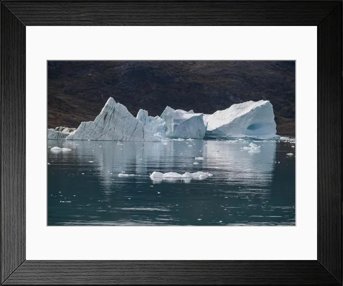 Framed Print : Floating iceberg near the Eqi glacier, Ilulissat, Western Greenland, Denmark, Polar Regions Framed Print : Floating iceberg near the Eqi glacier, Ilulissat, Western Greenland, Denmark, Polar Regions