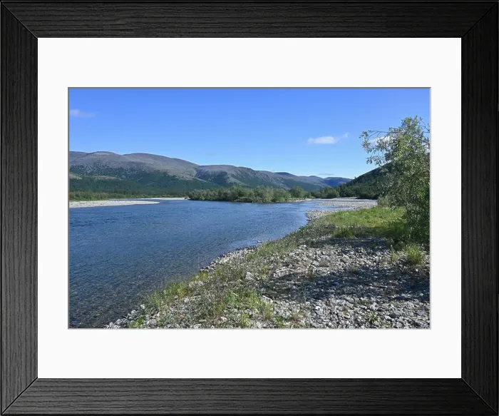 Framed Print : The Sob River in the Polar Urals. A picturesque mountain river on the eastern slope of the Ural Mountains Framed Print : The Sob River in the Polar Urals. A picturesque mountain river on the eastern slope of the Ural Mountains