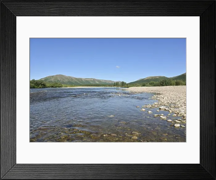 Framed Print : The Sob River in the Polar Urals. A picturesque mountain river on the eastern slope of the Ural Mountains Framed Print : The Sob River in the Polar Urals. A picturesque mountain river on the eastern slope of the Ural Mountains