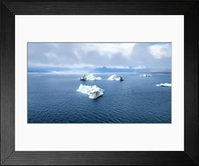 Framed Print : Vatnajokull Glacier, Iceland Framed Print : Vatnajokull Glacier, Iceland