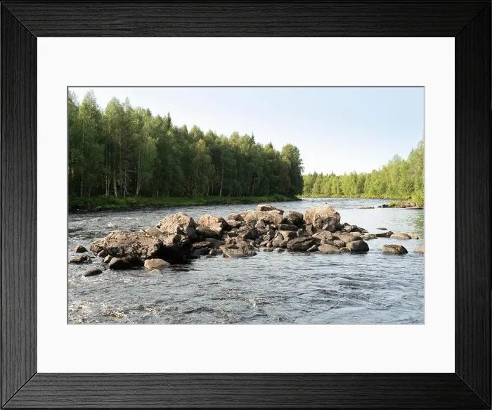 Framed Print : Vikaköngäs, Arctic Circle Hiking Area, lapland, Finland Framed Print : Vikaköngäs, Arctic Circle Hiking Area, lapland, Finland