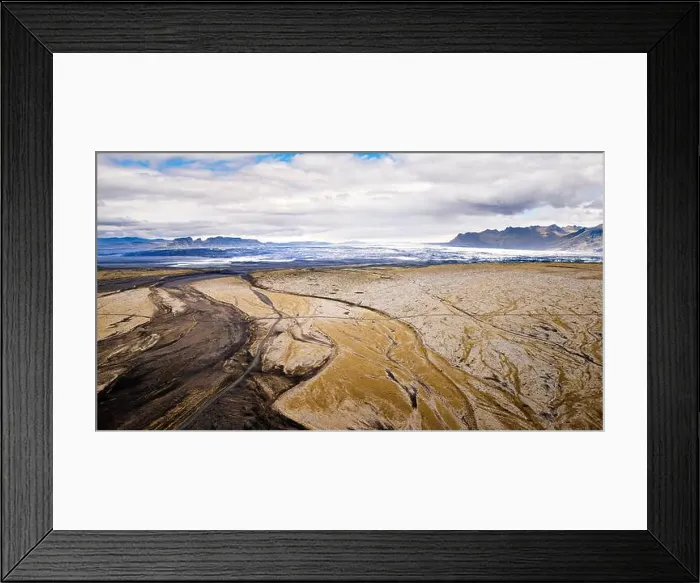 Framed Print : Vatnajokull Glacier, Iceland Framed Print : Vatnajokull Glacier, Iceland