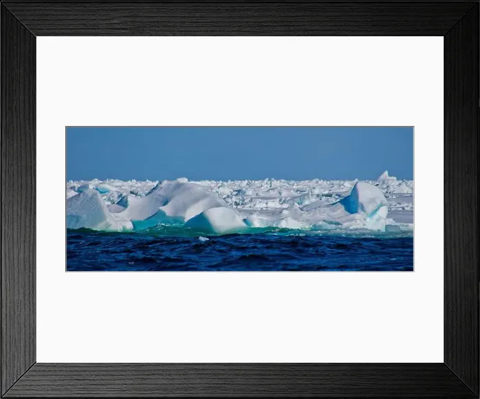 Framed Print : Sea Ice, Edge of Pack Ice 80º N, Arctic, Norway, Europe Framed Print : Sea Ice, Edge of Pack Ice 80º N, Arctic, Norway, Europe
