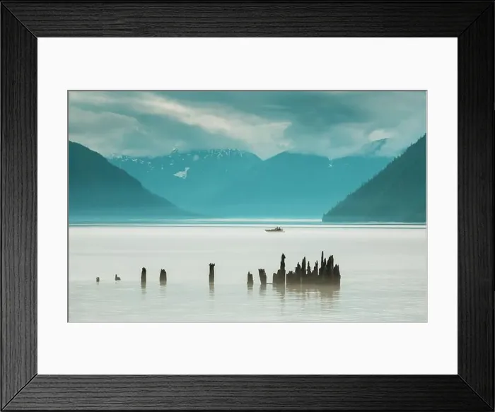 Framed Print : Unusual summer Landscapes of Alaska, United States Framed Print : Unusual summer Landscapes of Alaska, United States