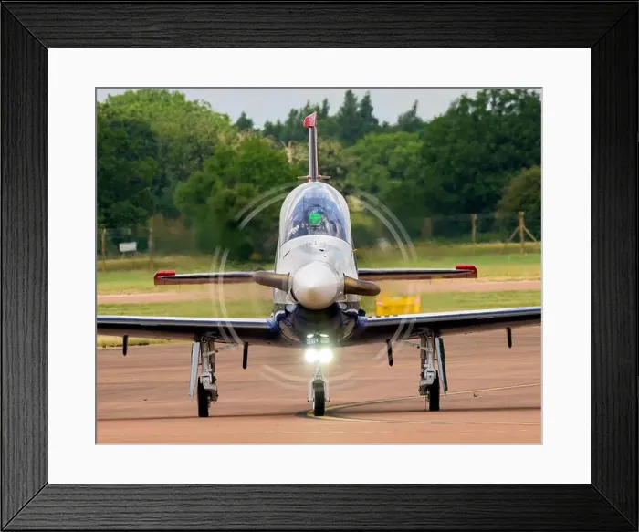 Framed Print : Qinetiq, Pilatus PC-21 on arrival at the Royal International Air Tattoo 2024 Framed Print : Qinetiq, Pilatus PC-21 on arrival at the Royal International Air Tattoo 2024