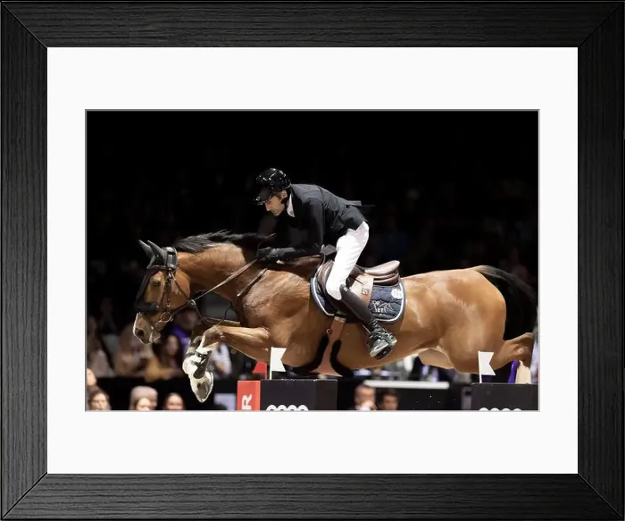 Framed Print : Bordeaux, France - February 2, 2024. Images from Jumping International Bordeaux. Mette Holm / ATLAS MEDIA CANADA Framed Print : Bordeaux, France - February 2, 2024. Images from Jumping International Bordeaux. Mette Holm / ATLAS MEDIA CANADA