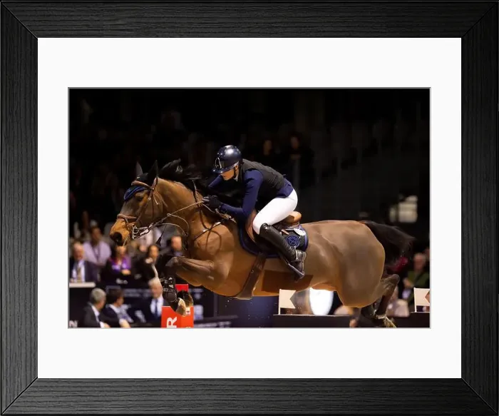 Framed Print : Bordeaux, France - February 2, 2024. Images from Jumping International Bordeaux. Mette Holm / ATLAS MEDIA CANADA Framed Print : Bordeaux, France - February 2, 2024. Images from Jumping International Bordeaux. Mette Holm / ATLAS MEDIA CANADA