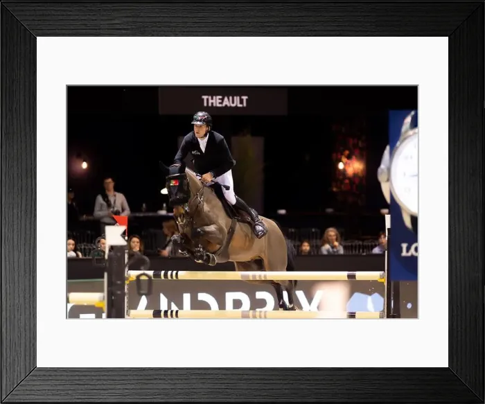 Framed Print : Bordeaux, France - February 2, 2024. Images from Jumping International Bordeaux. Mette Holm / ATLAS MEDIA CANADA Framed Print : Bordeaux, France - February 2, 2024. Images from Jumping International Bordeaux. Mette Holm / ATLAS MEDIA CANADA