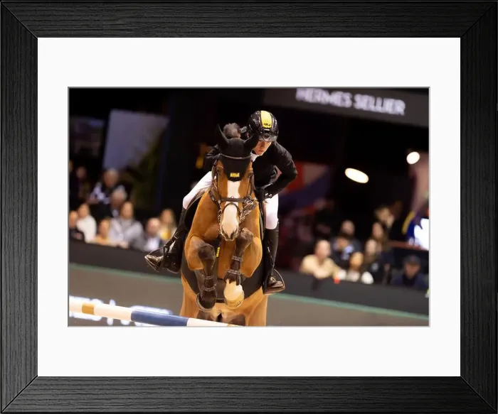 Framed Print : Bordeaux, France - February 2, 2024. Images from Jumping International Bordeaux. Mette Holm / ATLAS MEDIA CANADA Framed Print : Bordeaux, France - February 2, 2024. Images from Jumping International Bordeaux. Mette Holm / ATLAS MEDIA CANADA
